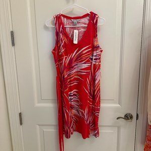 Tommy Bahama Carrara Carnival Shift Dress in Paradise Pink size small